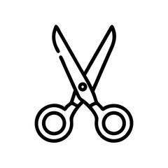 Scissors Icon for Creativity and Crafting Topics