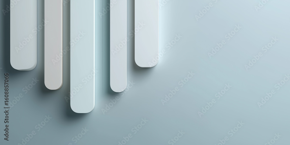 Poster vertical geometric stripes create sophisticated minimalist pattern with subtle color gradients