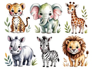 wild animals collection