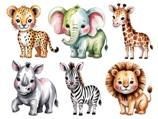 wild animals collection