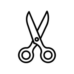 Scissors Icon for Creativity and Crafting Topics