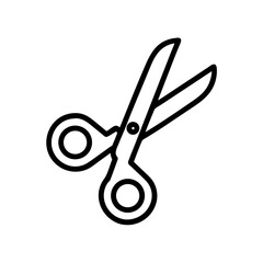 Scissors Icon for Creativity and Crafting Topics