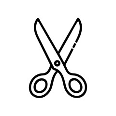 Scissors Icon for Creativity and Crafting Topics