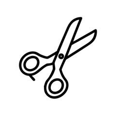 Scissors Icon for Creativity and Crafting Topics