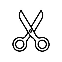 Scissors Icon for Creativity and Crafting Topics