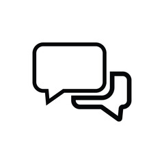  Message icon , chat icon,  Speech bubbles ,  text messages symbol, vector illustration EPS 10.