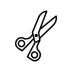 Scissors Icon for Creativity and Crafting Topics