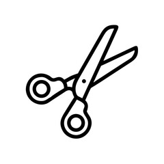 Scissors Icon for Creativity and Crafting Topics