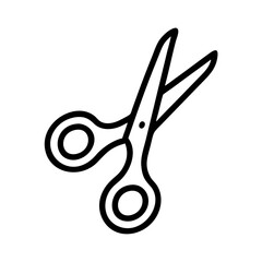 Scissors Icon for Creativity and Crafting Topics