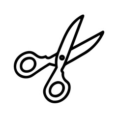 Scissors Icon for Creativity and Crafting Topics
