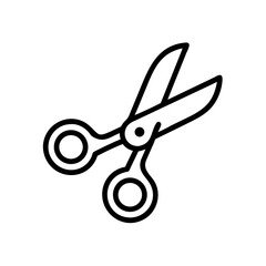 Scissors Icon for Creativity and Crafting Topics