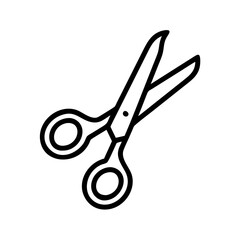 Scissors Icon for Creativity and Crafting Topics