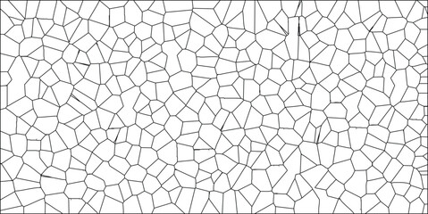 Abstract geometric cell pattern texture design in black and white suitable for digital backdrop seamless repeatable background and surface decoration