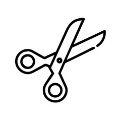 Scissors Icon for Creativity and Crafting Topics