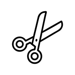 Scissors Icon for Creativity and Crafting Topics