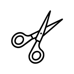 Scissors Icon for Creativity and Crafting Topics