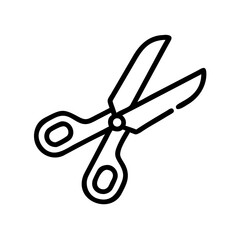 Scissors Icon for Creativity and Crafting Topics