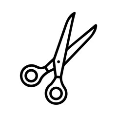 Scissors Icon for Creativity and Crafting Topics