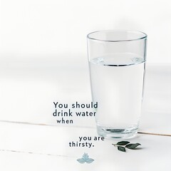 Drink Water note
