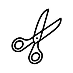 Scissors Icon for Creativity and Crafting Topics