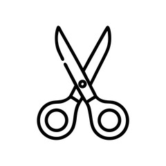 Scissors Icon for Creativity and Crafting Topics