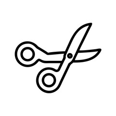 Scissors Icon for Creativity and Crafting Topics