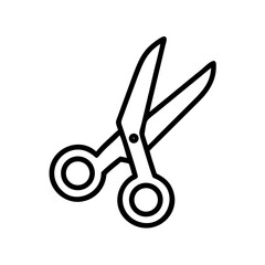 Scissors Icon for Creativity and Crafting Topics