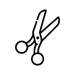 Scissors Icon for Creativity and Crafting Topics