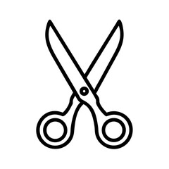 Scissors Icon for Creativity and Crafting Topics