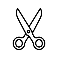 Scissors Icon for Creativity and Crafting Topics