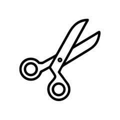 Scissors Icon for Creativity and Crafting Topics