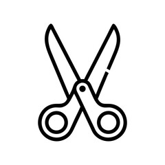 Scissors Icon for Creativity and Crafting Topics