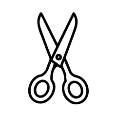 Scissors Icon for Creativity and Crafting Topics