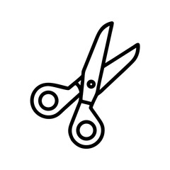 Scissors Icon for Creativity and Crafting Topics