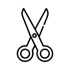 Scissors Icon for Creativity and Crafting Topics