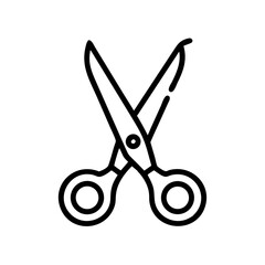 Scissors Icon for Creativity and Crafting Topics