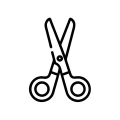 Scissors Icon for Creativity and Crafting Topics