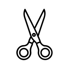 Scissors Icon for Creativity and Crafting Topics
