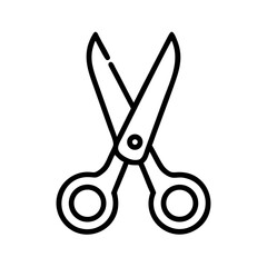 Scissors Icon for Creativity and Crafting Topics