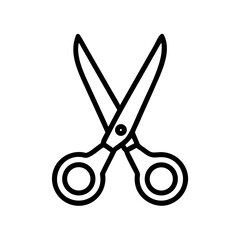 Scissors Icon for Creativity and Crafting Topics