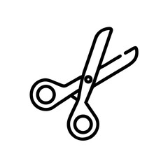 Scissors Icon for Creativity and Crafting Topics