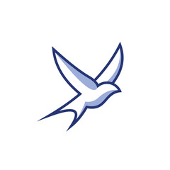 Bird logo vector for your business logo idea that contains bird elements