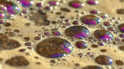 bubbles surface background