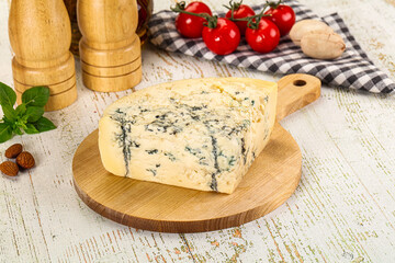 Gourmet blue cheese with mold