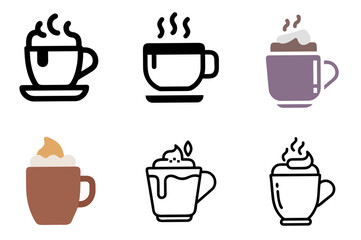 Hot Chocolate Icon Vector Illustration