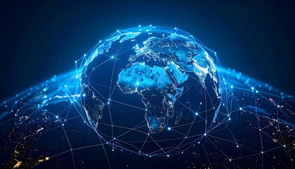 Global network, earth connections