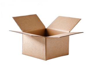 PNG Cardboard box carton white background.