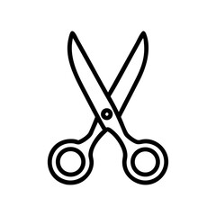 Scissors Icon for Creativity and Crafting Topics