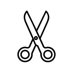 Scissors Icon for Creativity and Crafting Topics