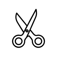 Scissors Icon for Creativity and Crafting Topics